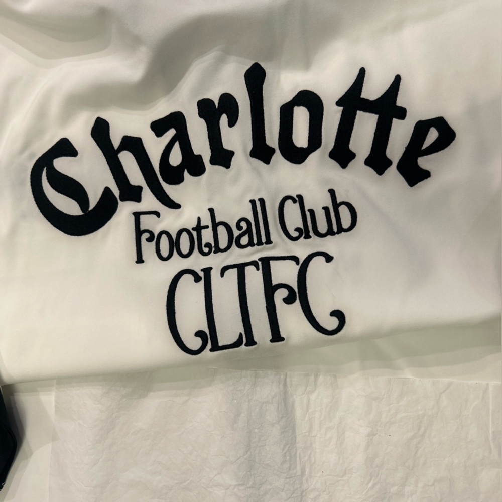 Men's The Wild Collective  White Charlotte FC Bowler Button-Up Shirt - Picture 7 of 8